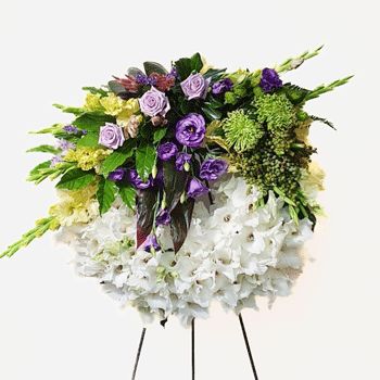 სამგლოვიარო გვირგვინები - ყვავილების მაღაზია თბილისში