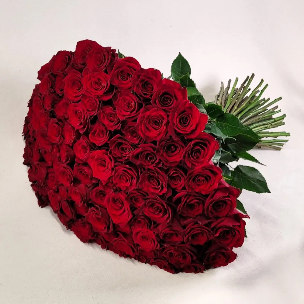 101 red roses