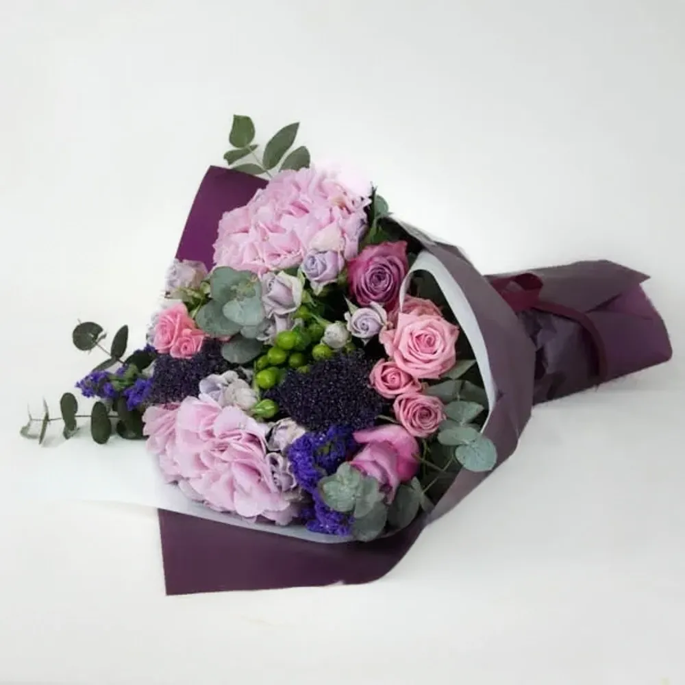 Bouquet with hydrangea