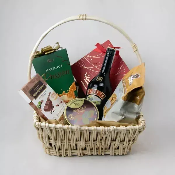 Basket with Baileys