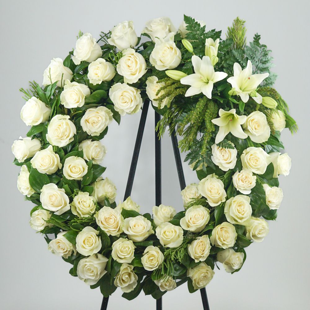 Funeral wreath