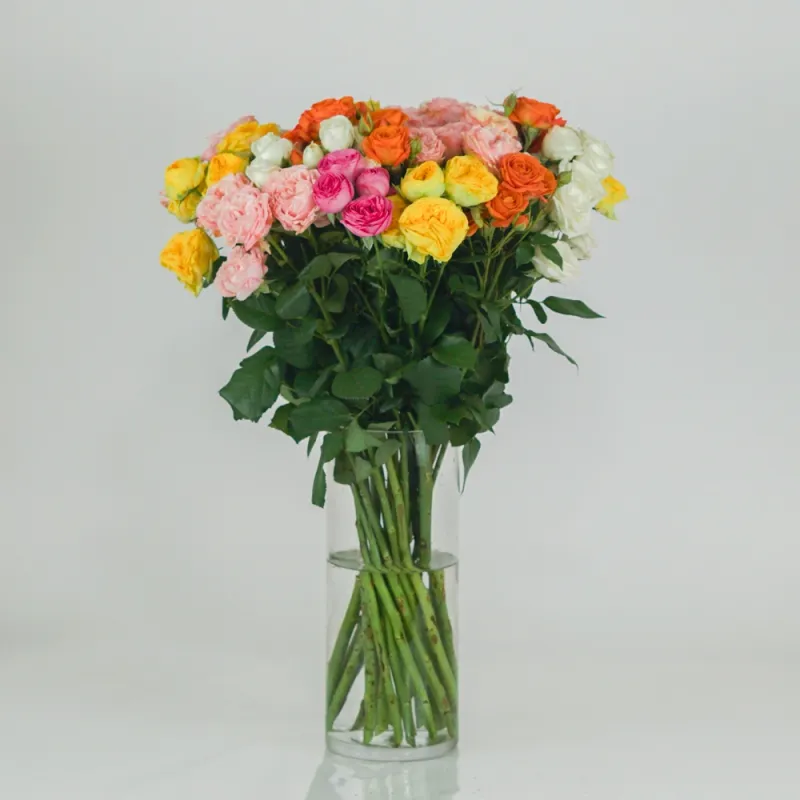 Bouquet of spray roses (from 7 to 301)