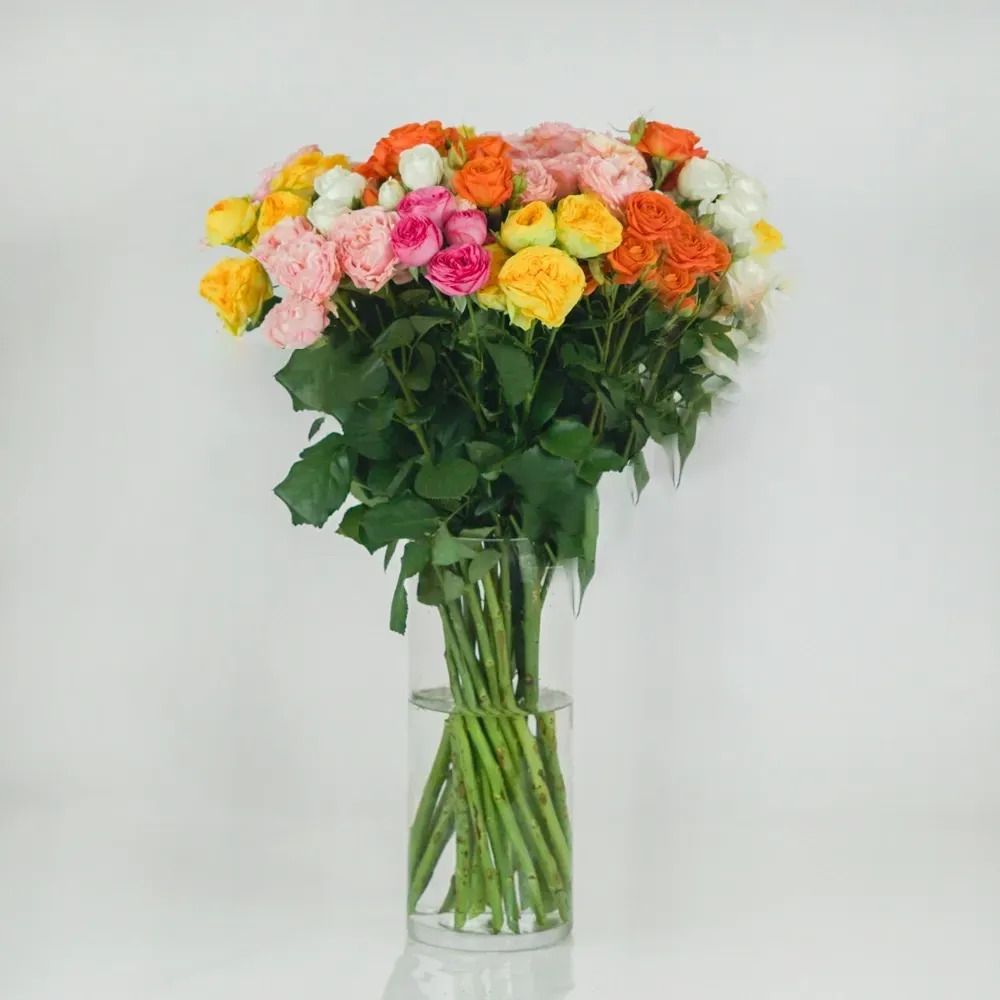 Bouquet of spray roses (from 7 to 301)