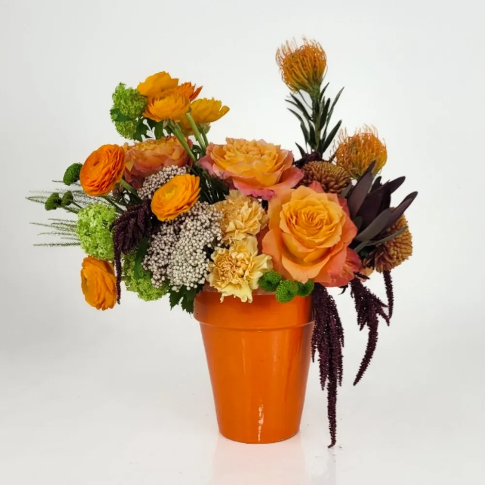 Composition B1 in a ceramic vessel