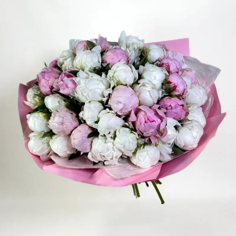 A bouquet of peonies (40 pcs)