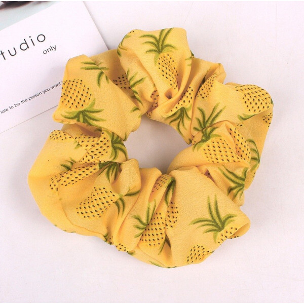 Woman Hair scrunchie - pineapple