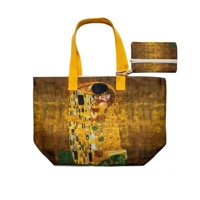 Gustav Klimt The Kiss Art Tote Bag
