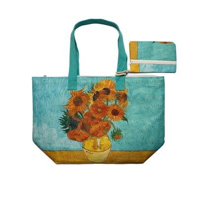 Vincent Van Gogh The Sunflowers Art Tote Bag