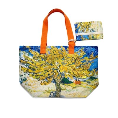 Vincent Van Gogh The Mulberry Tree Art Tote Bag