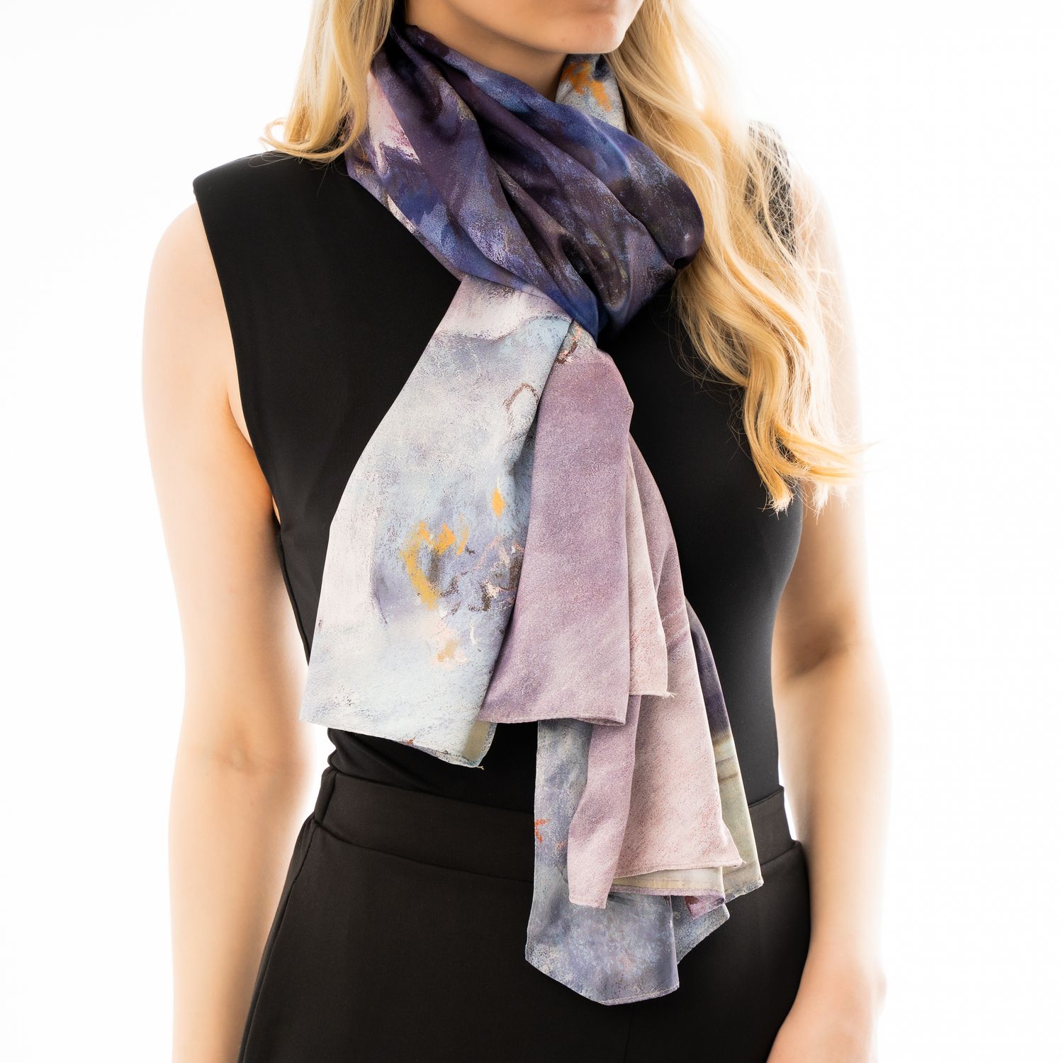 Double-sided Degas Ballerinas scarf