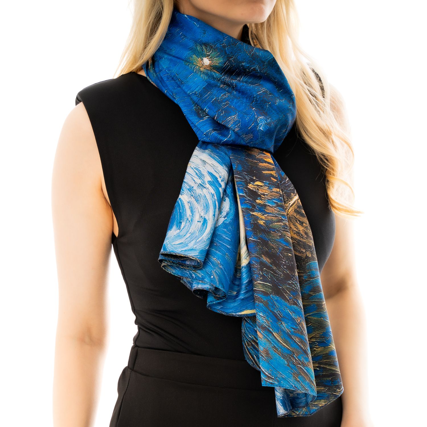 Double-Sided Starry Night big scarf