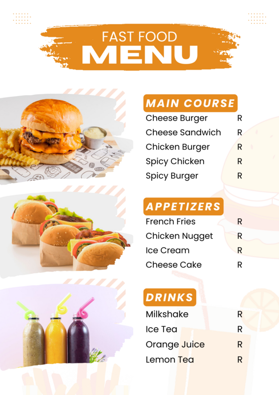 Food Menus