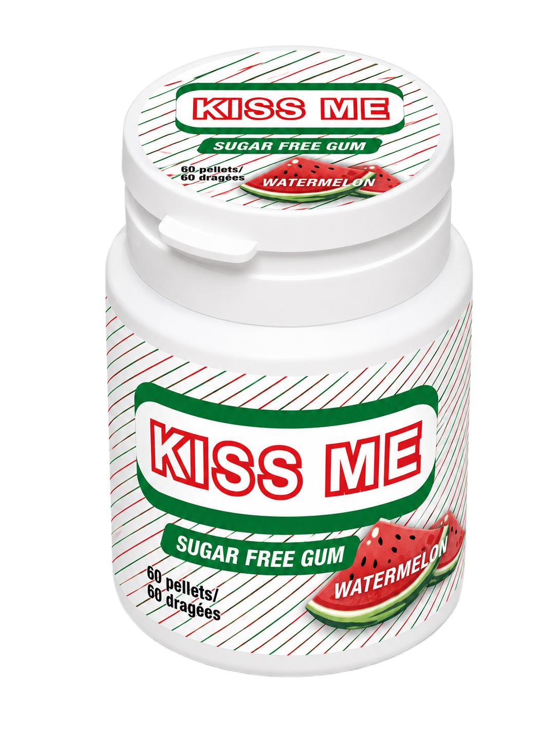 Kiss Me Sugar Free Bottle (64g) - Watermelon