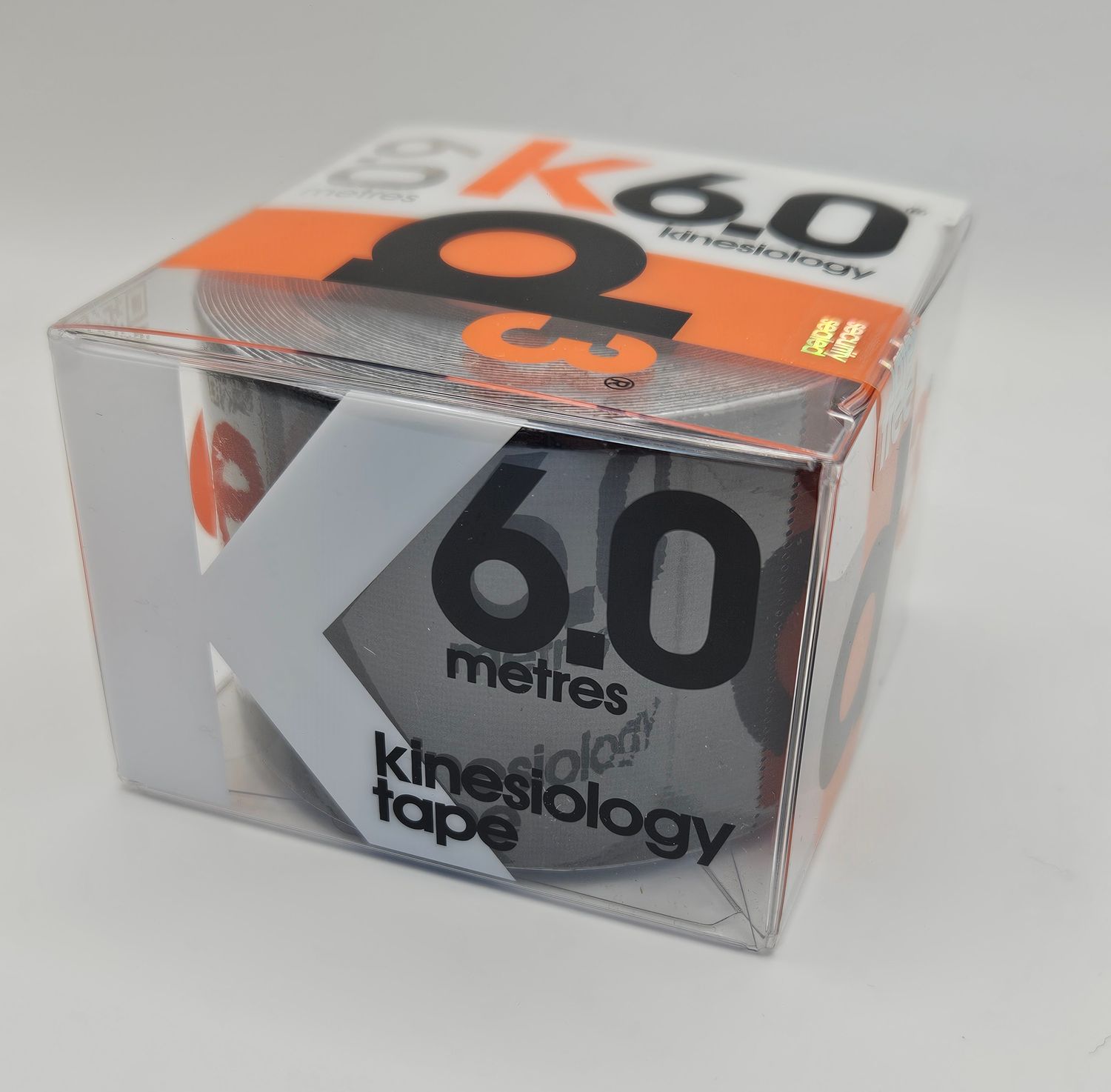 D3 K6.0 Kinesiology Tape - Black
