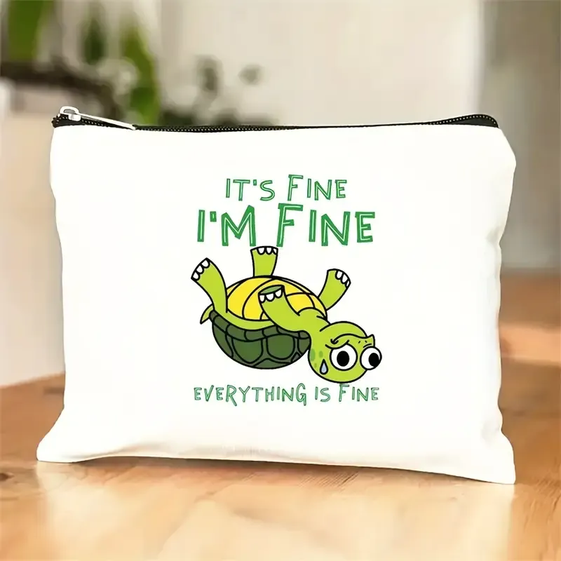 &quot;It&#39;s Fine&quot; Pouch