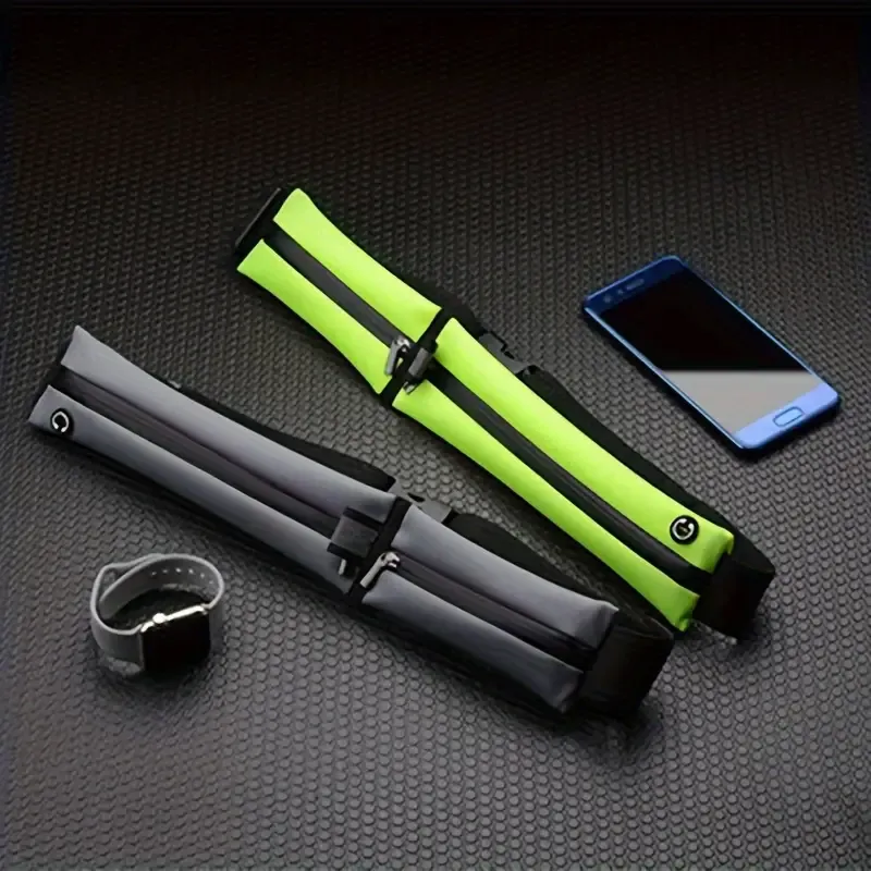 Two Pocket Belt - large and small pocket - Black Only