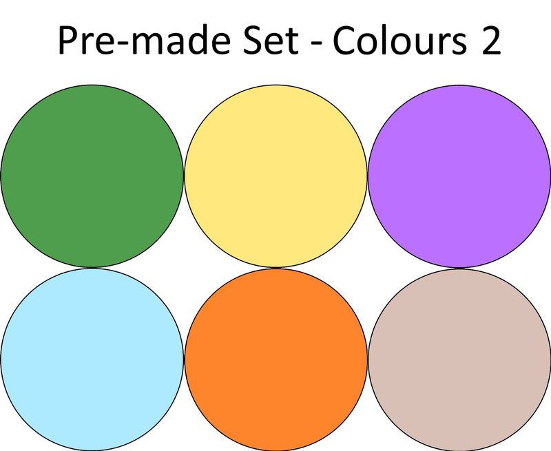 Pre-made Packs - G7/Libre2 - Colours Set 2