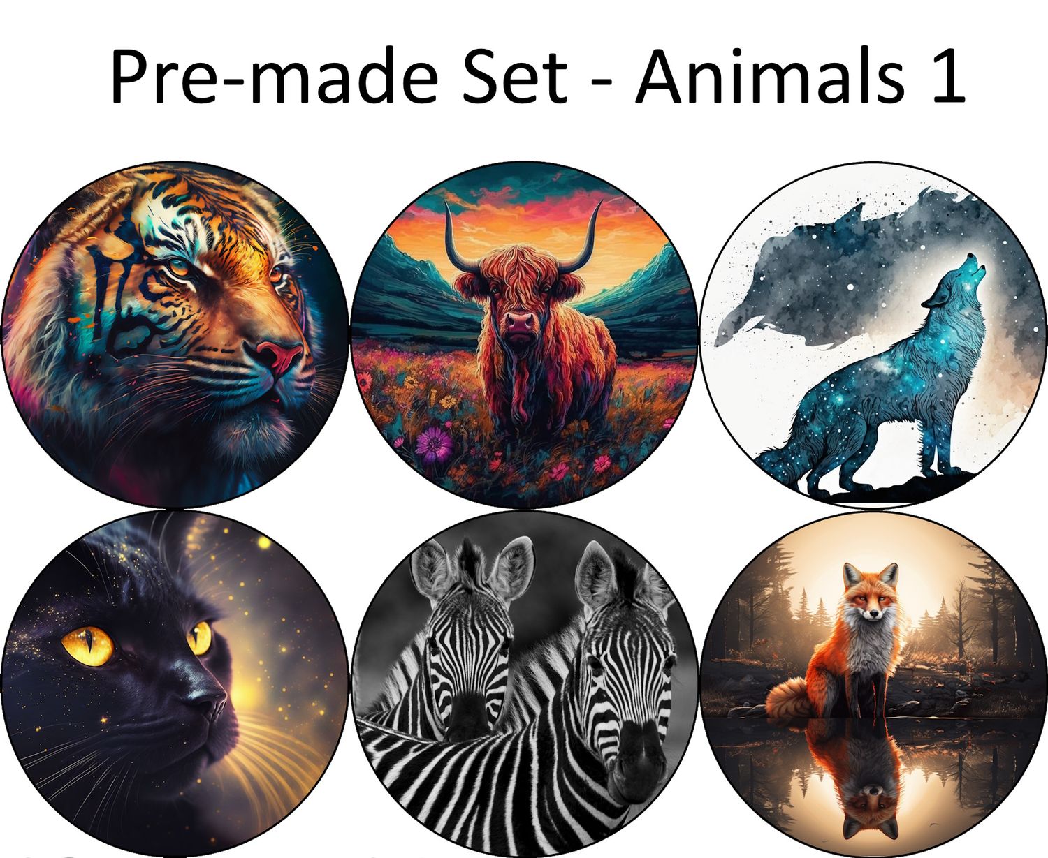 Pre-made Packs - Libre3 - Animals Set 1