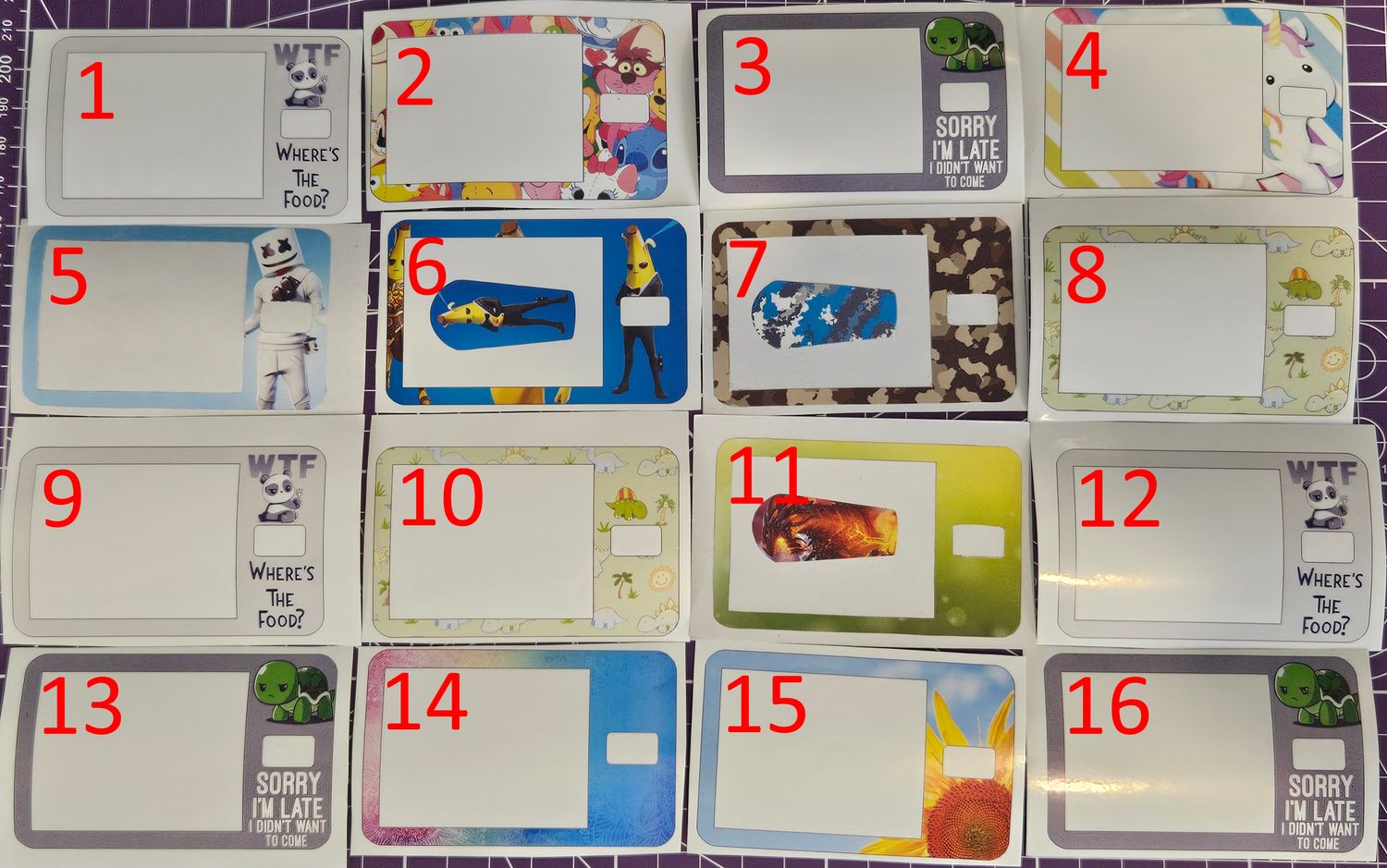 T-Slim Pump Stickers