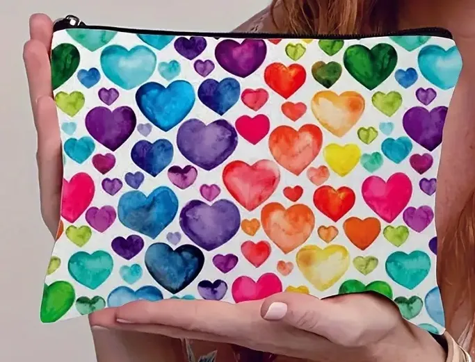 Hearts Pouch