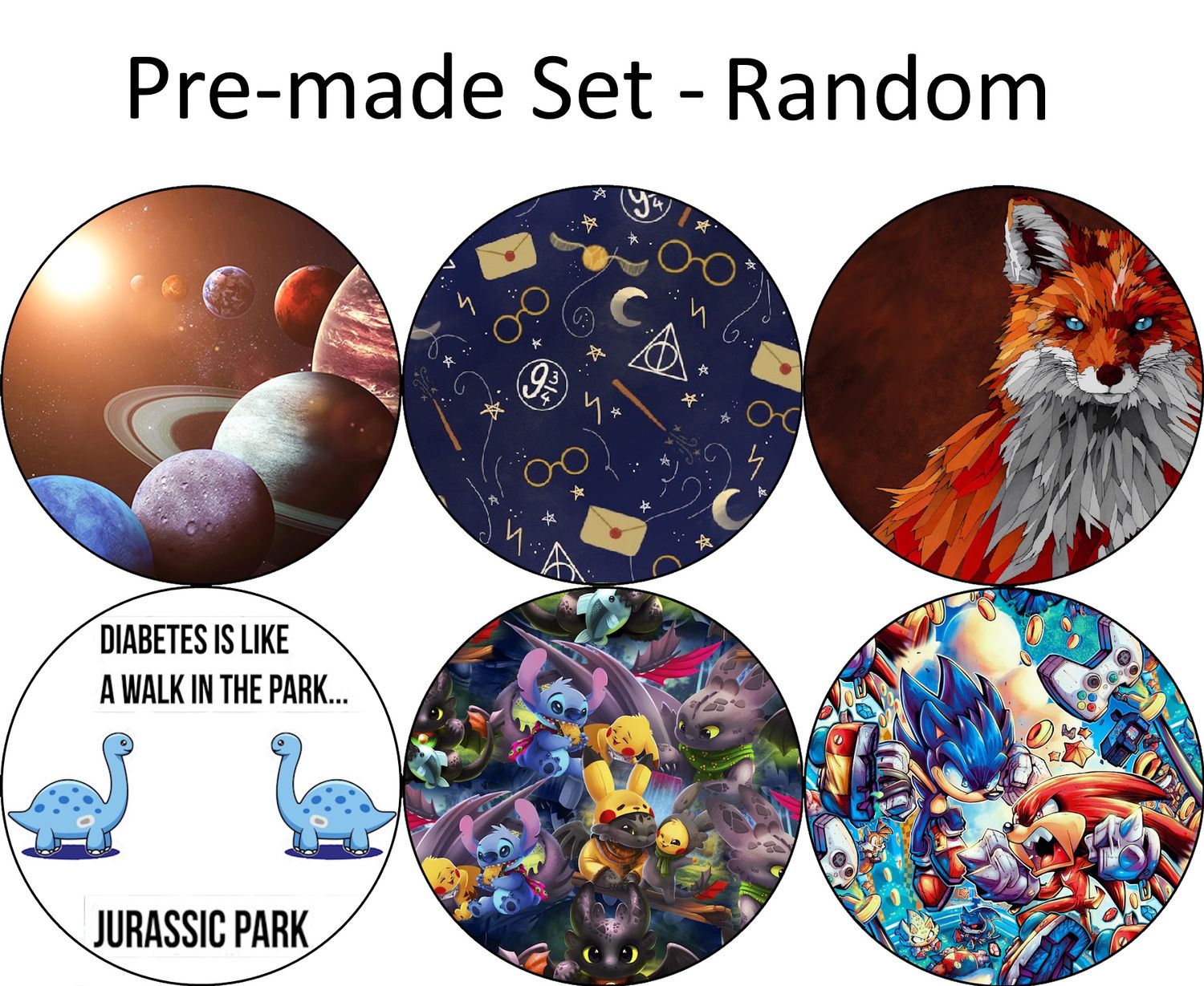 Pre-made Packs - G7/Libre2 - Random 5