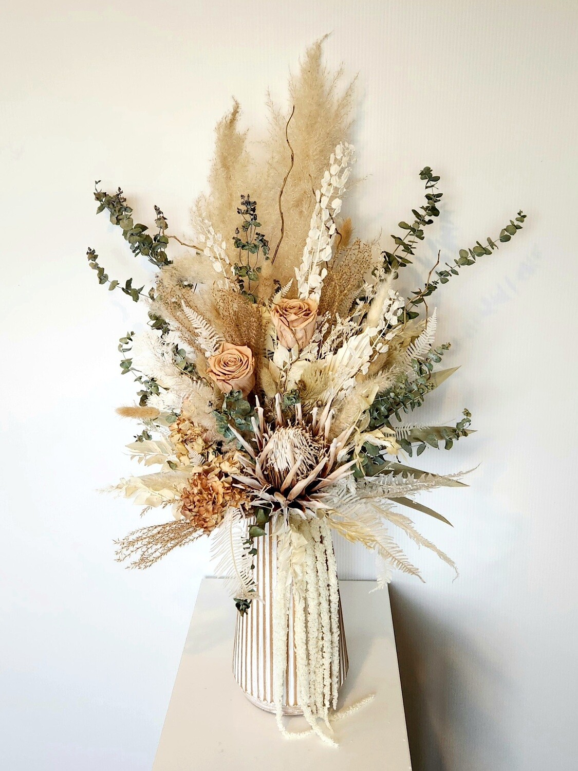 Wisdom | Breathtaking Dried Floral Arrangement in Vase