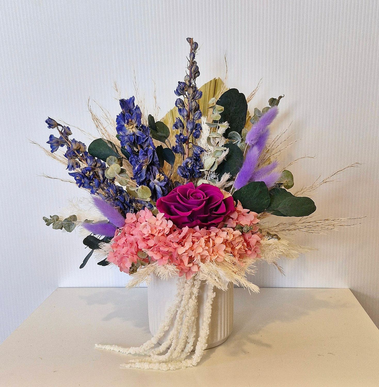Vivid | Vibrant Dried Floral Pot Arrangement
