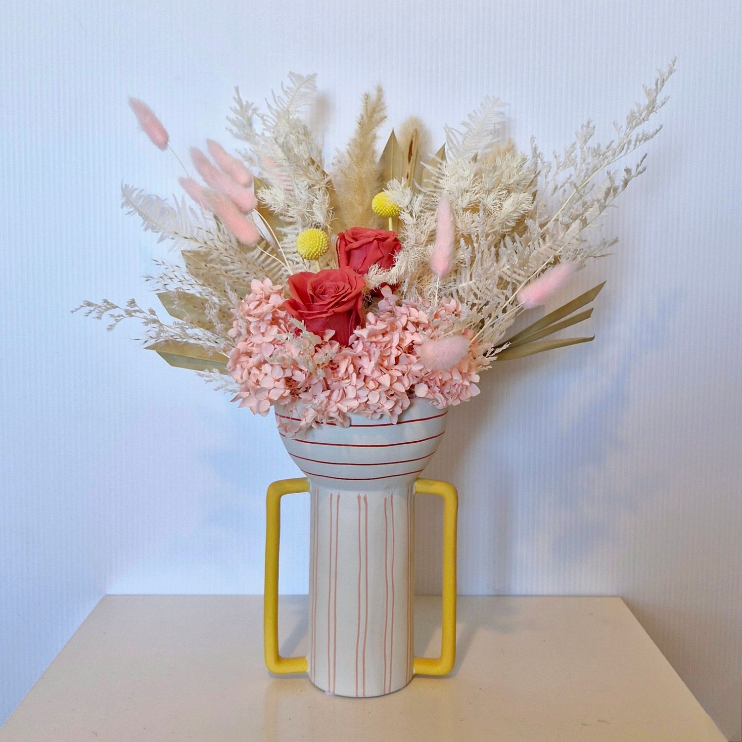 Good Vibes | Cheerful Dried Floral Vase Arrangement