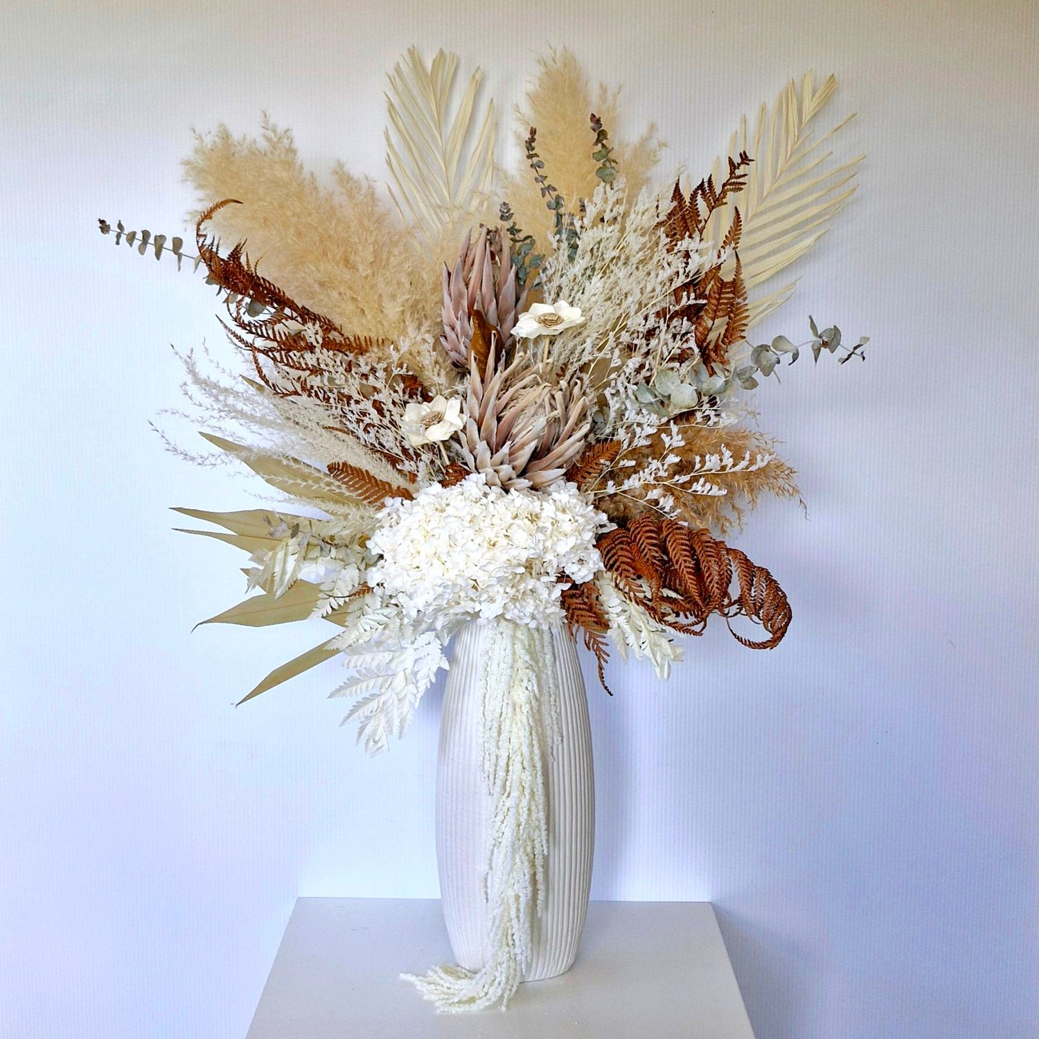 Majesty | Large Dried Floral Vase Arrangement