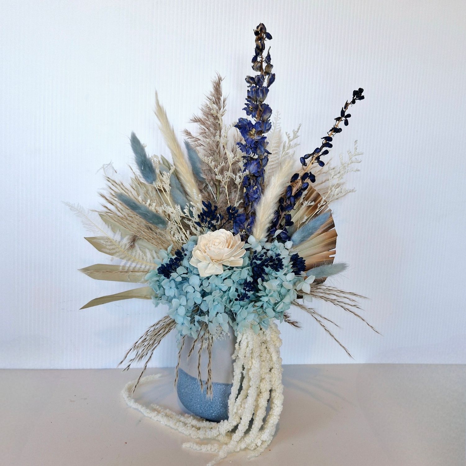 Daydream | Dried Flower Arrangement in Blue Tones