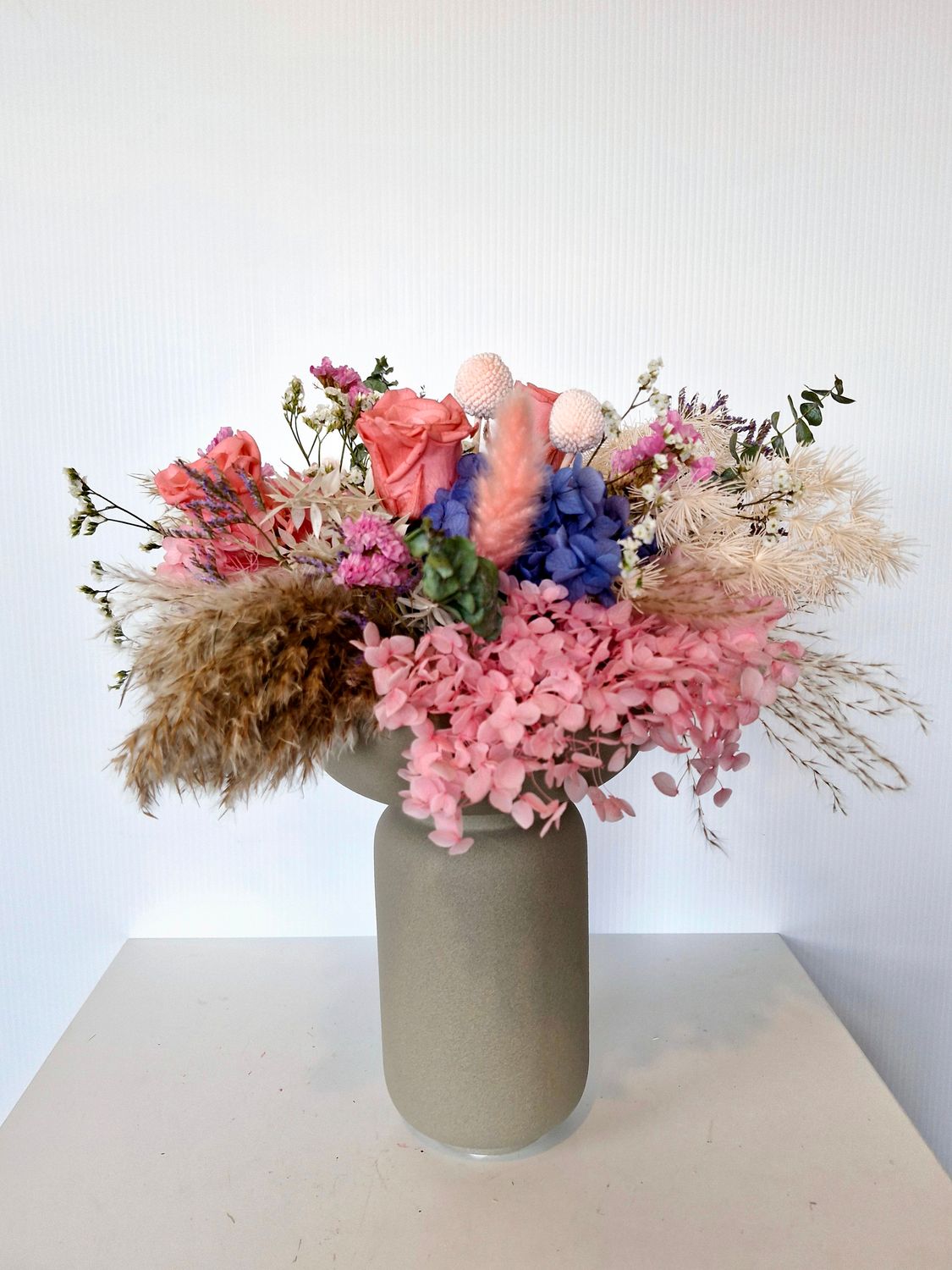 Havana | Bright Dried Floral Vase Arrangement