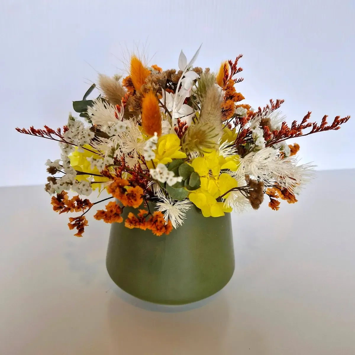 Cheerful | Dried Floral Arrangement in Pot