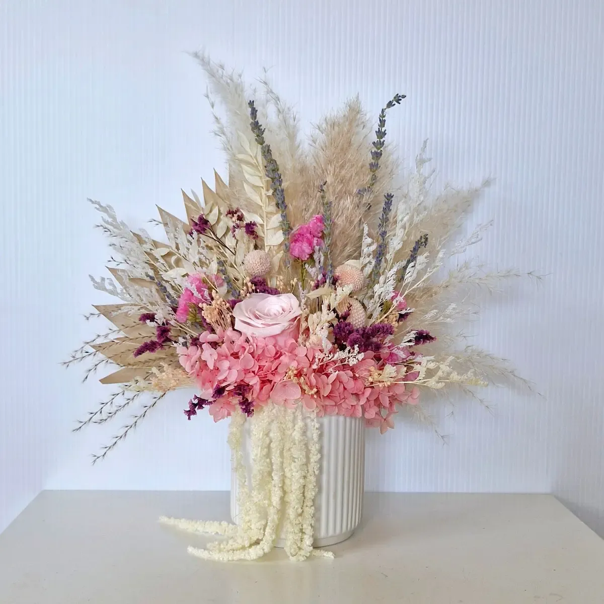 Whimsy | Pretty Dried Flower Arrangement in a Pot
