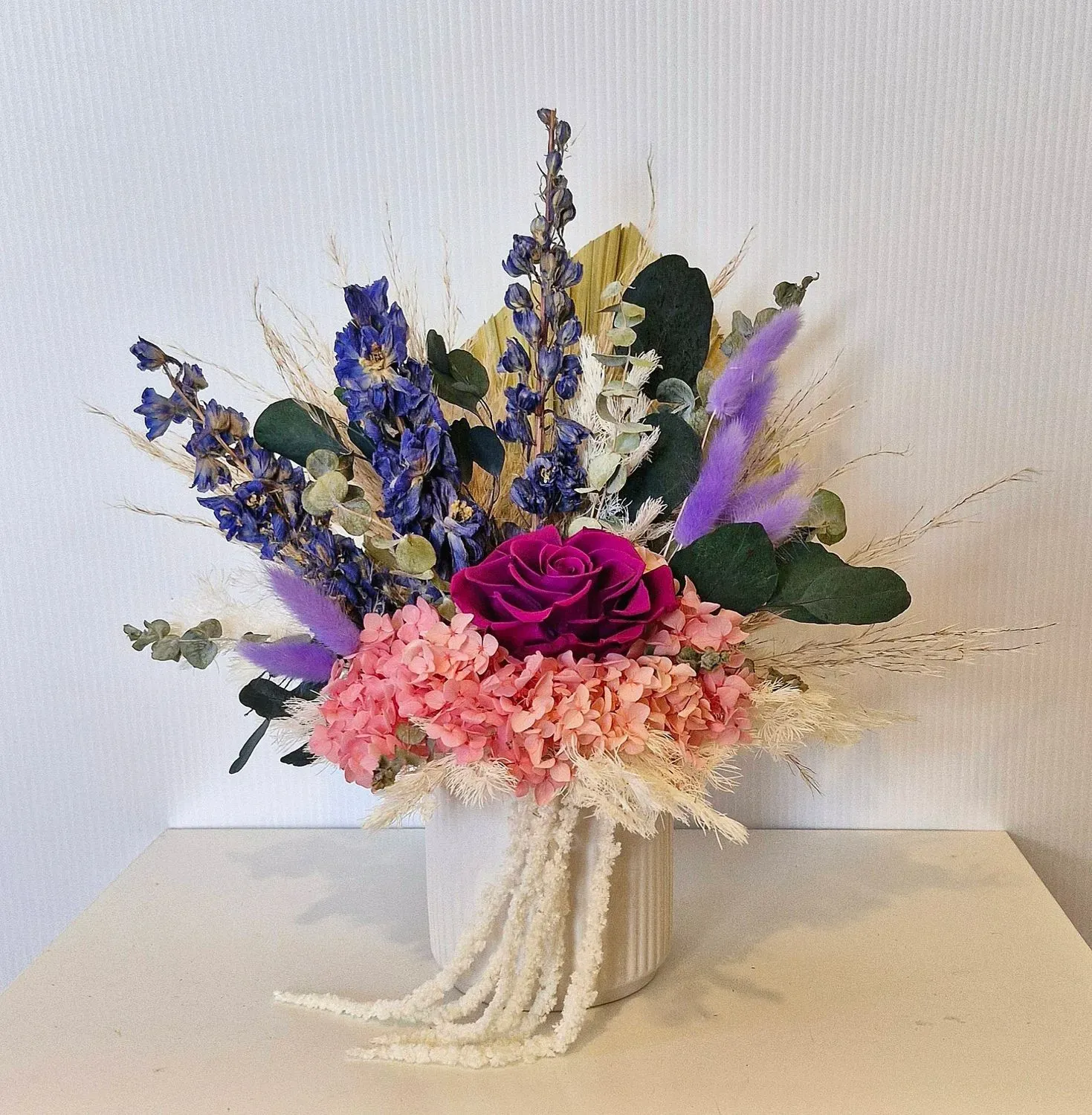Vivid | Vibrant Dried Floral Pot Arrangement