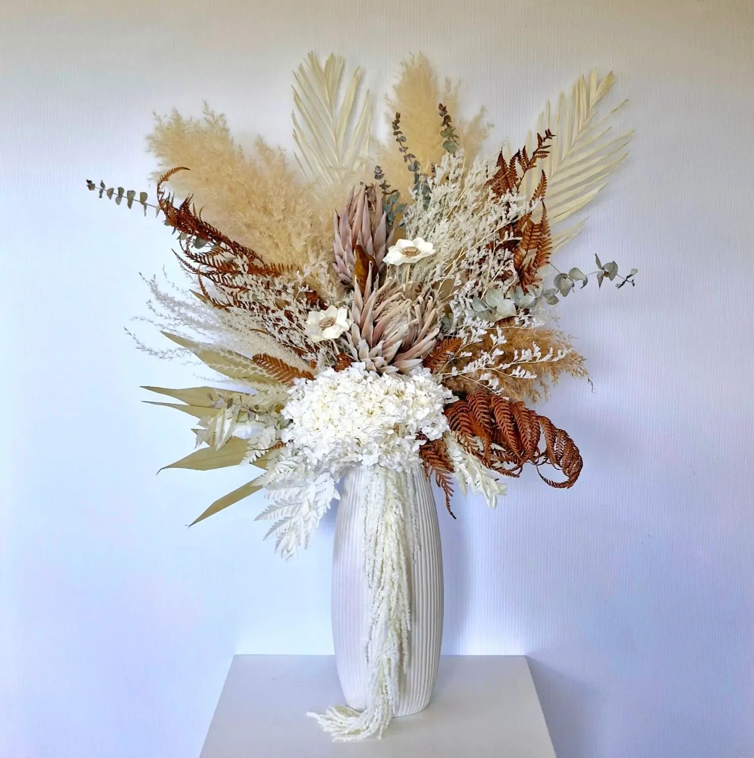 Majesty | Large Dried Floral Vase Arrangement
