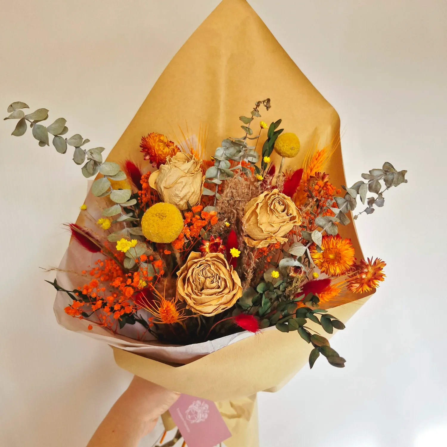 Radiance | Vibrant Dried Floral Bouquet