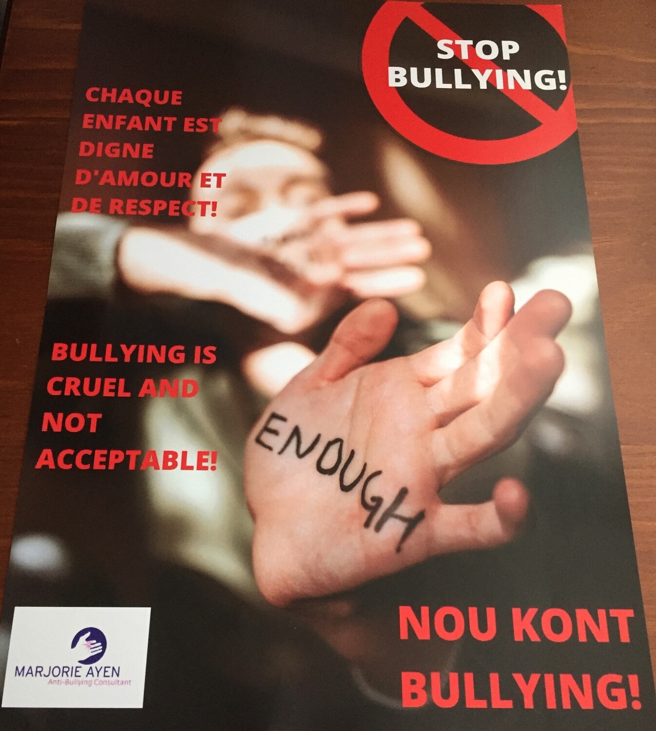 School Bullying poster