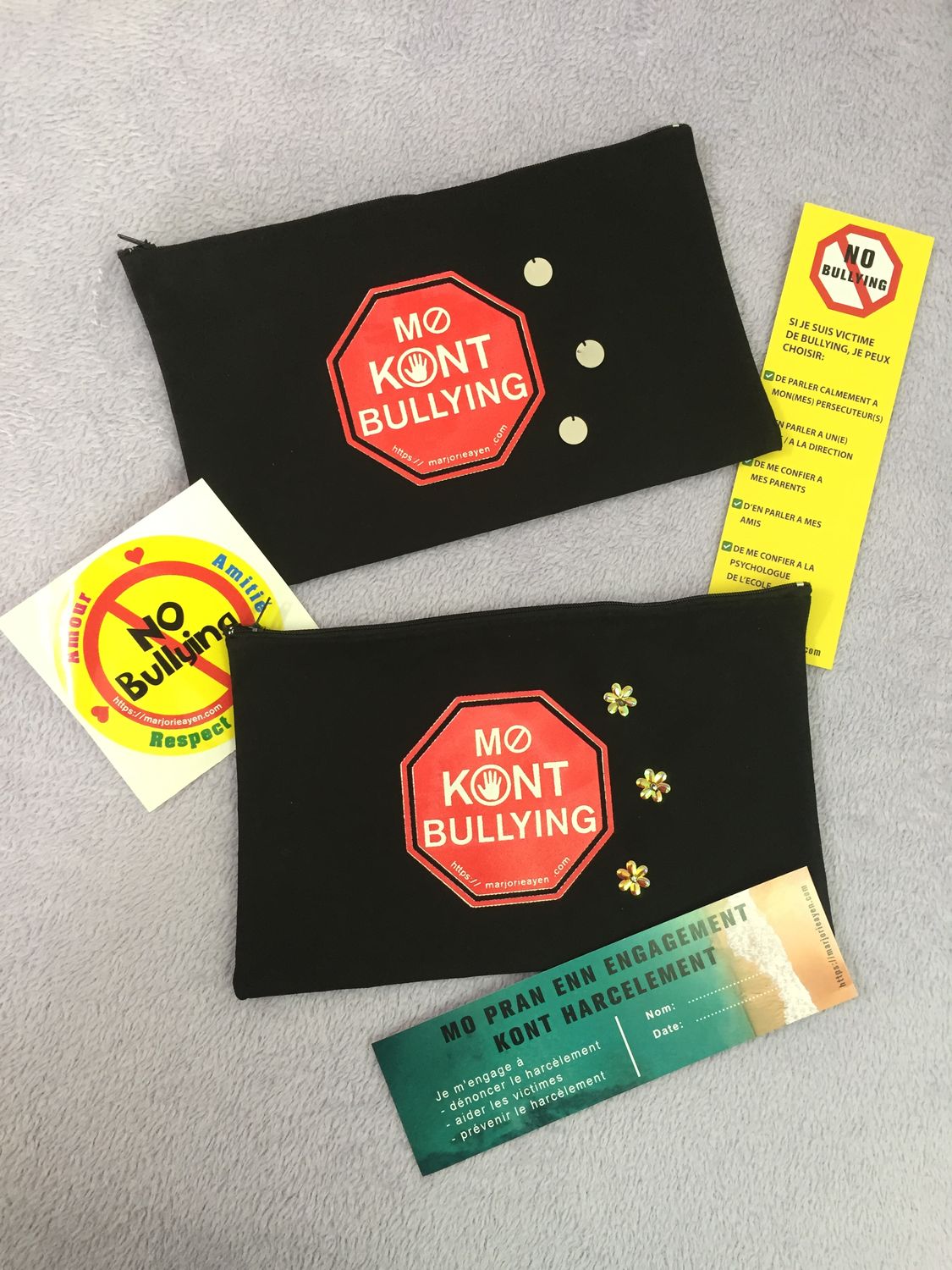 Anti-Bullying pouch/pencil case