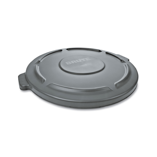 Rubbermaid 32 gal LID Brute Container Gray