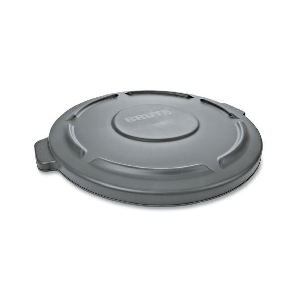 Rubbermaid 32 gal LID Brute Container Gray