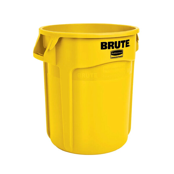 Rubbermaid 44 gal Brute Container Yellow