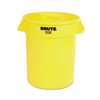 Rubbermaid 20 gal Yellow Brute Container