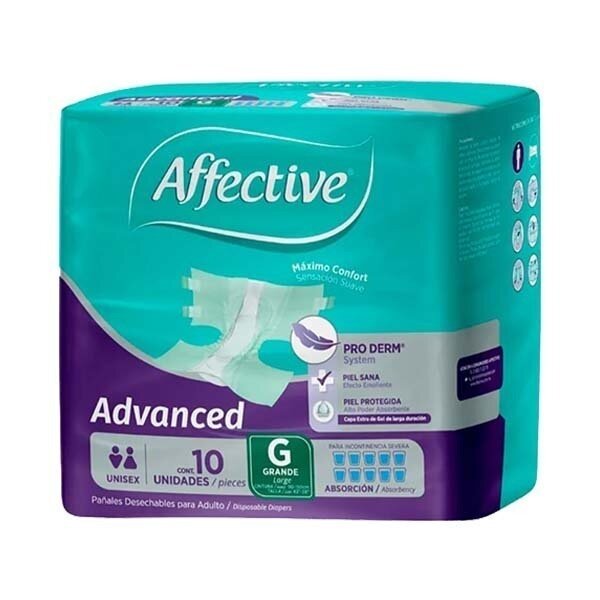 AFFECTIVE ADVANCED ADULT LARGE 8X10CT #01622