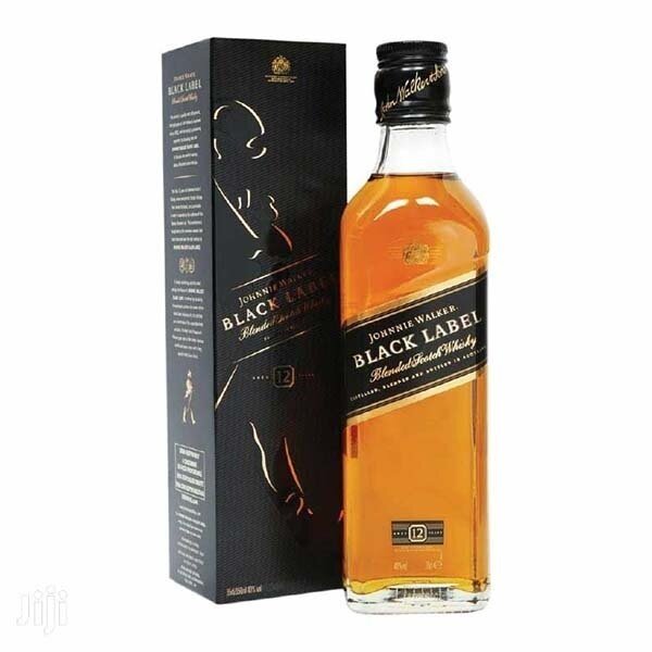 JOHNNIE WALKER BLACK LABEL 24X375ML