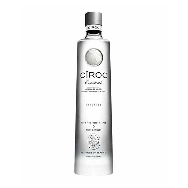 CIROC COCONUT VODKA 12X750ML