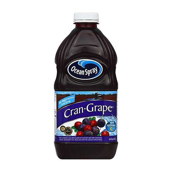 OCEAN SPRAY CRANBERRY GRAPE JUICE 8X64OZ