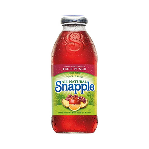 SNAPPLE FRUIT PUNCH JUICE 24X16OZ PET.