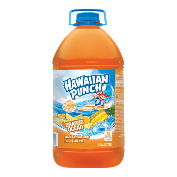 HAWAIIAN PUNCH ORANGE OCEAN 4X1GAL