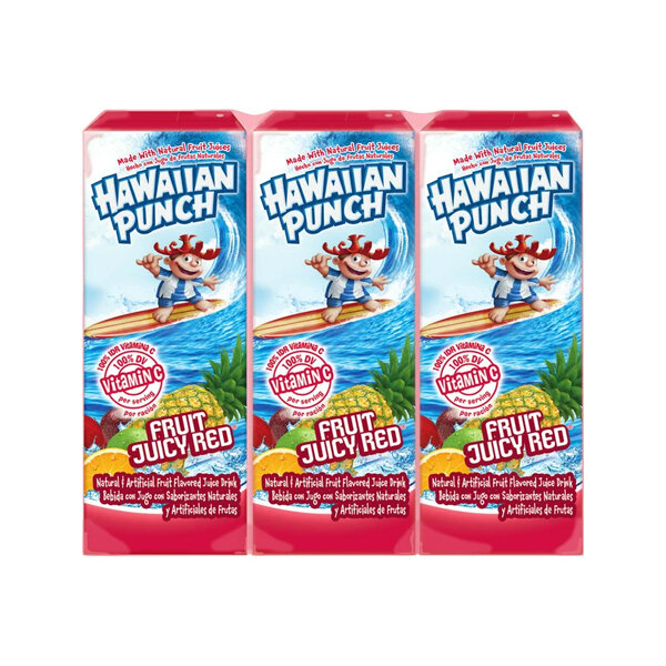 HAWAIIAN PUNCH FRUIT JUICY RED 24X6.75OZ