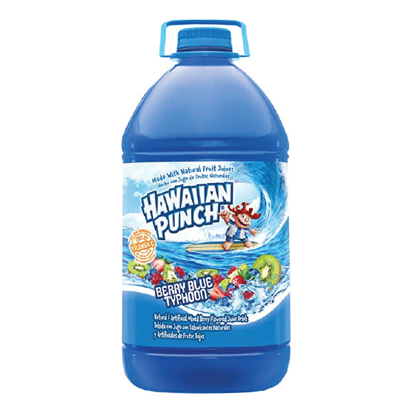 HAWAIIAN PUNCH BERRY BLUE TYPHOON 4X1GAL